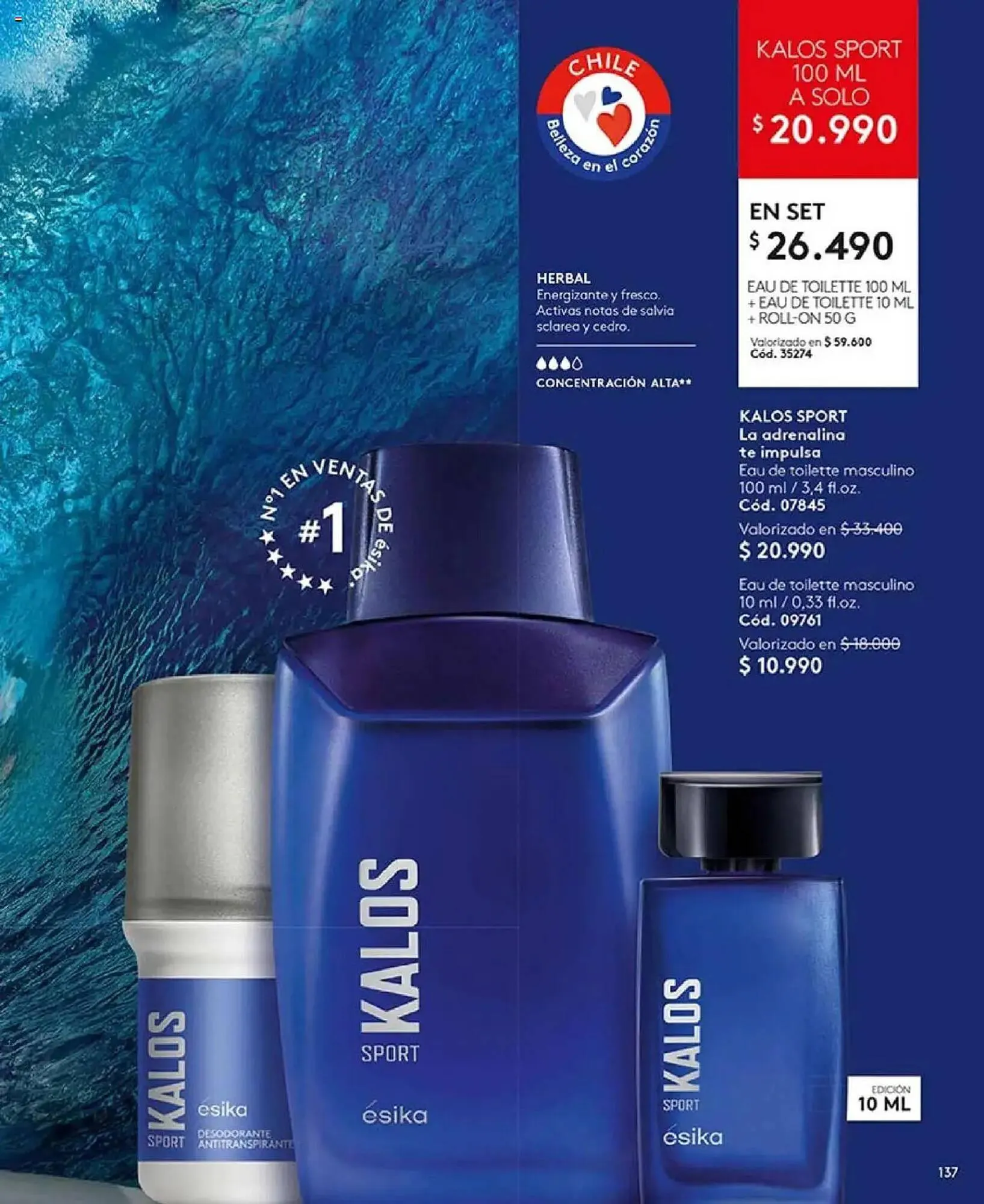 Catálogo de Catálogo Ésika 29 de julio al 1 de septiembre 2025 - Página 137