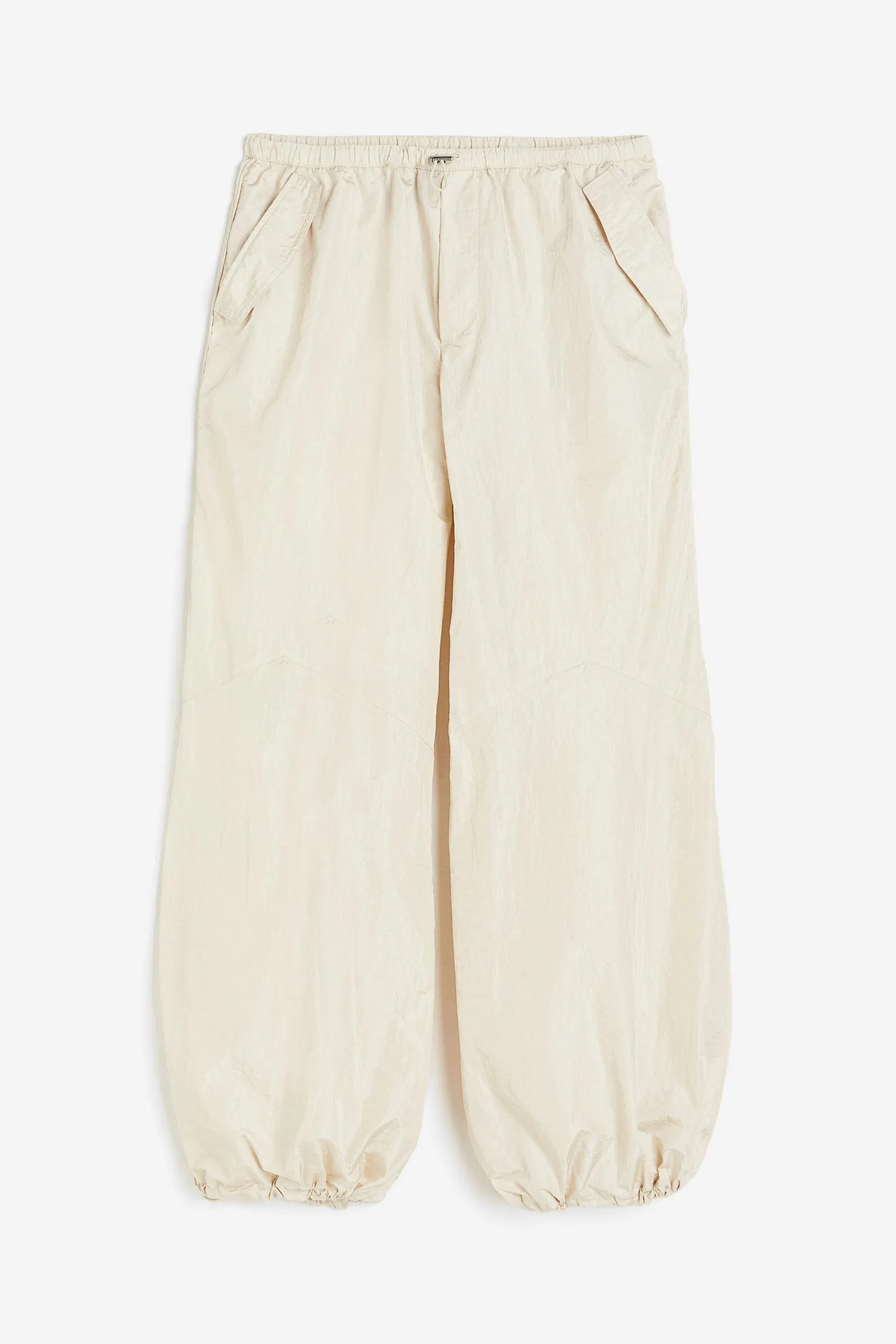 Pantalón parachute de nailon