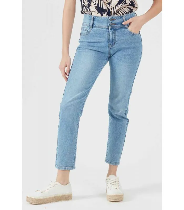 Jeans skinny celeste