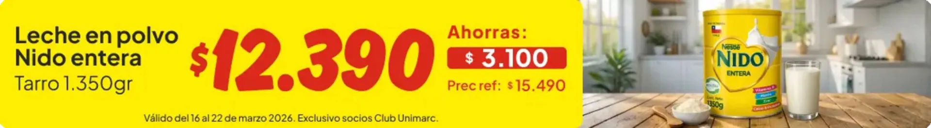 Catálogo de Catálogo Unimarc 16 de marzo al 22 de marzo 2026 - Página 2