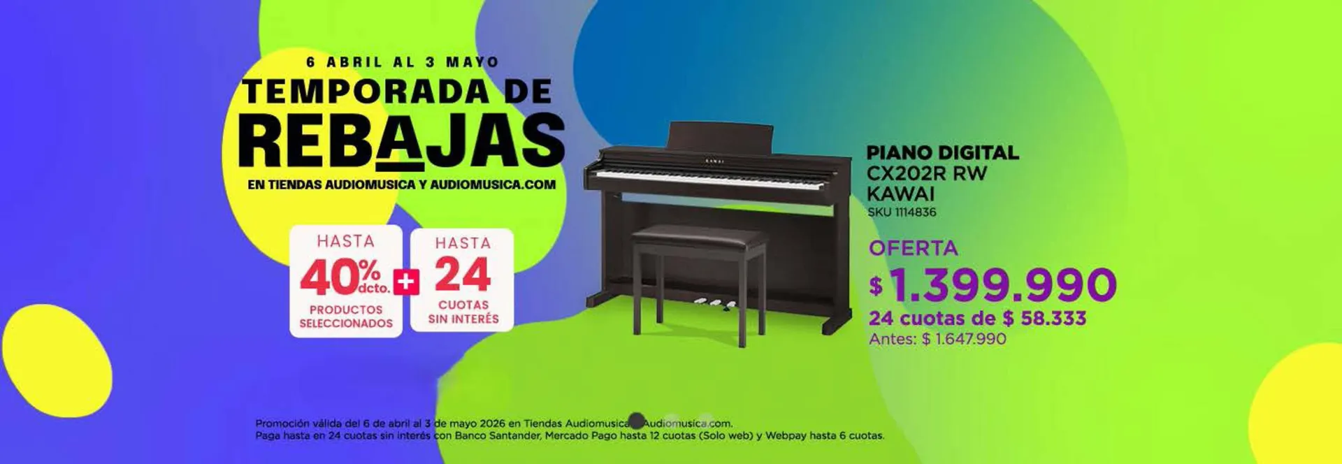 Catálogo de Catálogo Audiomusica 10 de abril al 3 de mayo 2026 - Página 3