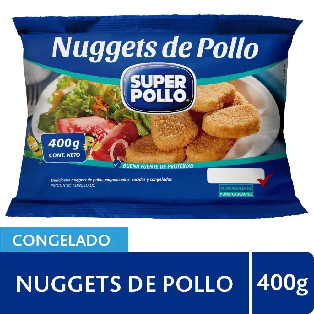 Nuggets Super Pollo 400 Grs