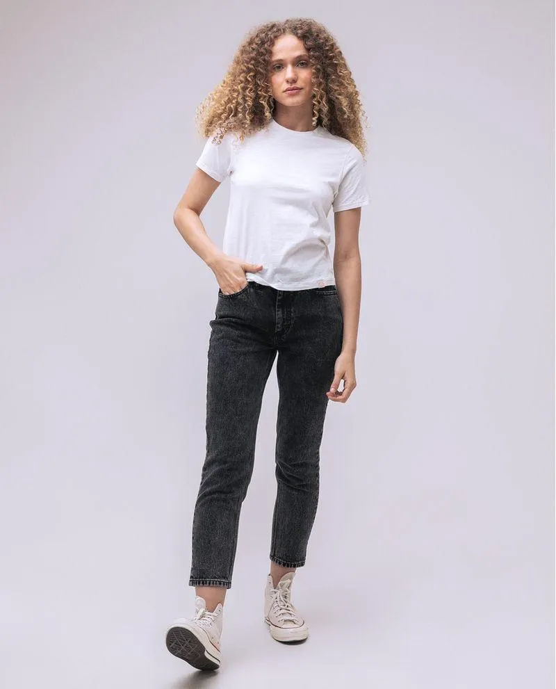 Camiseta cuello redondo para mujer