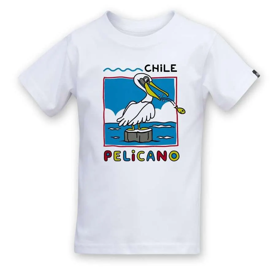 Tatoo Polera Niño Pelicano