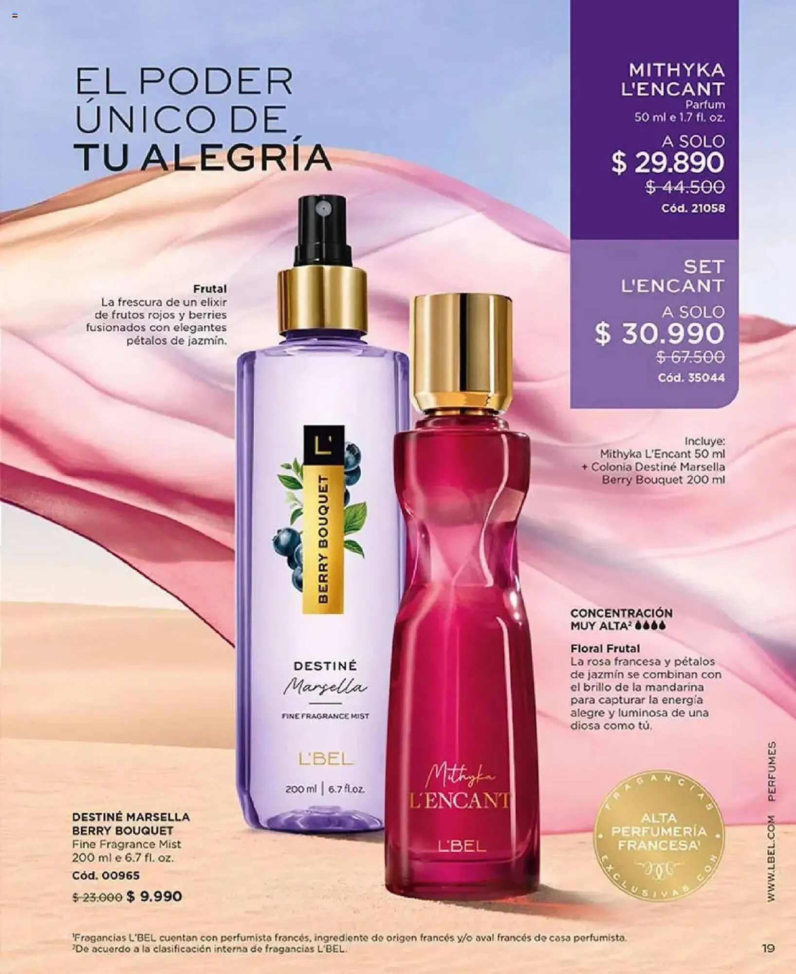 Catálogo de Catálogo L'Bel 29 de julio al 1 de septiembre 2025 - Página 19