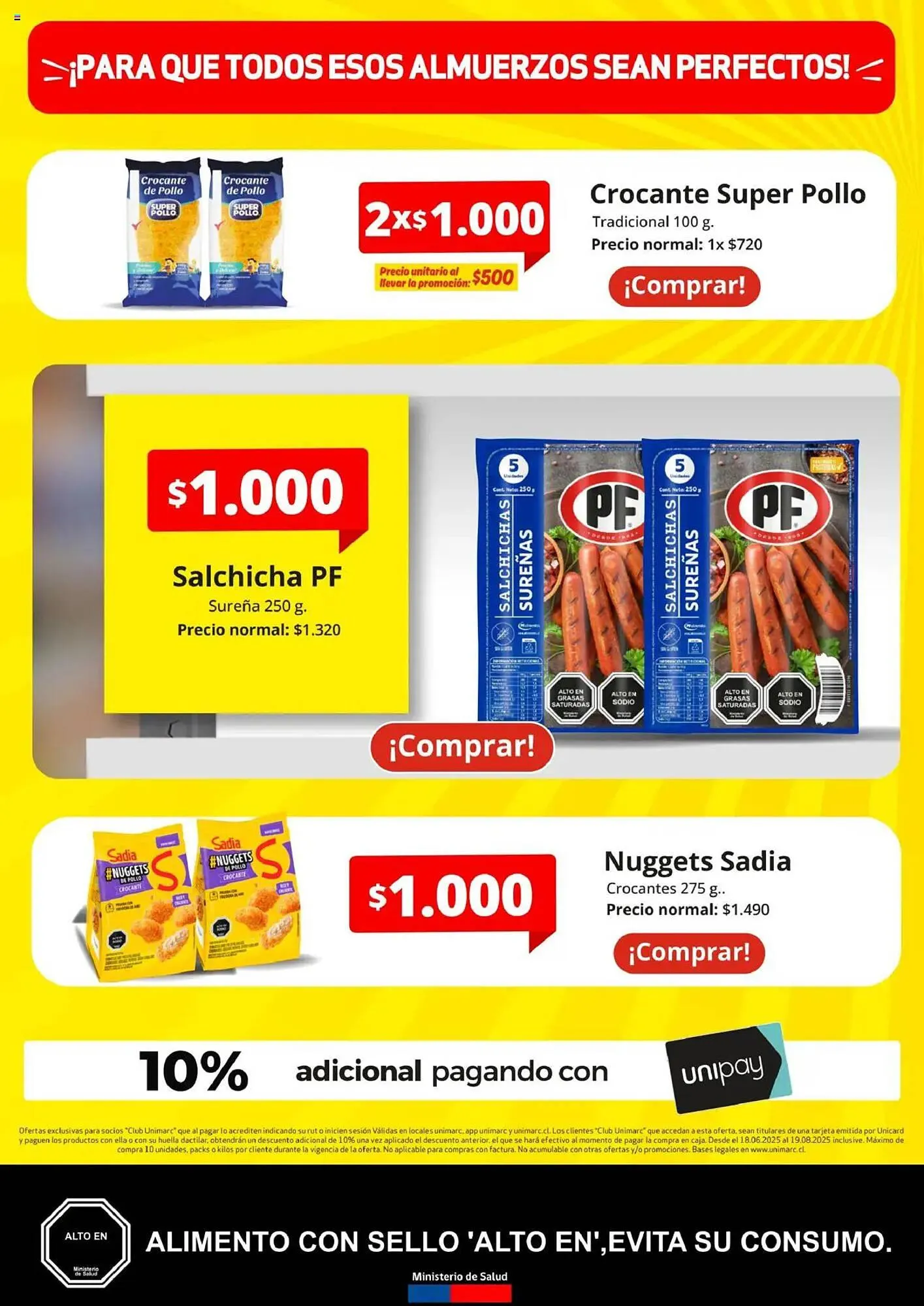 Catálogo de Catálogo Unimarc 18 de junio al 19 de agosto 2025 - Página 20