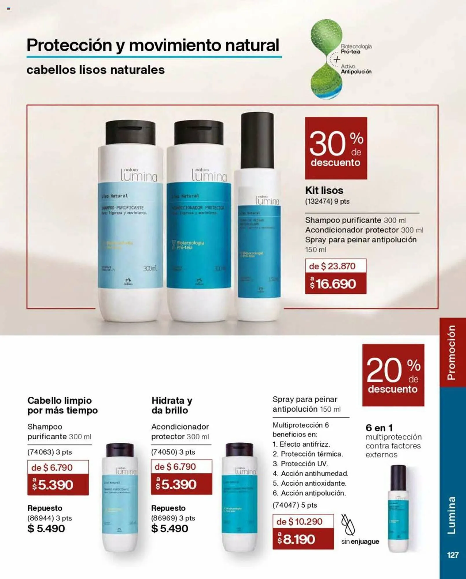 Catálogo de Catálogo Natura 1 de septiembre al 30 de septiembre 2023 - Página 127