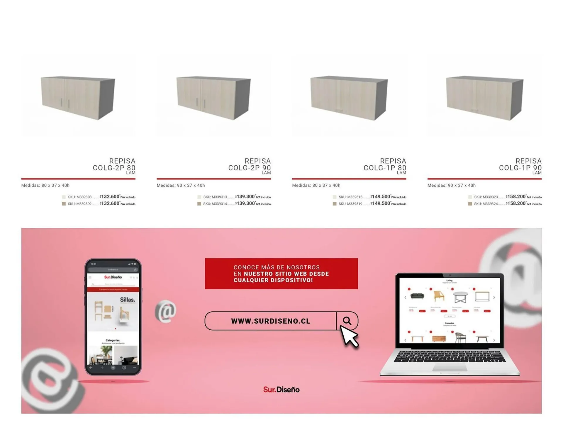 Catálogo de Catálogo Sur Diseño 27 de enero al 1 de enero 2026 - Página 59