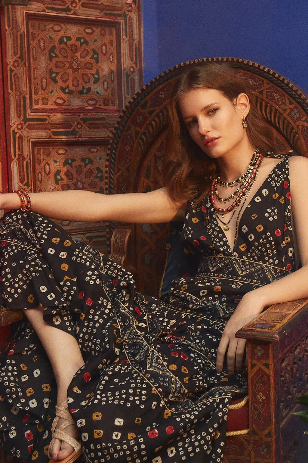 vestido love bandani