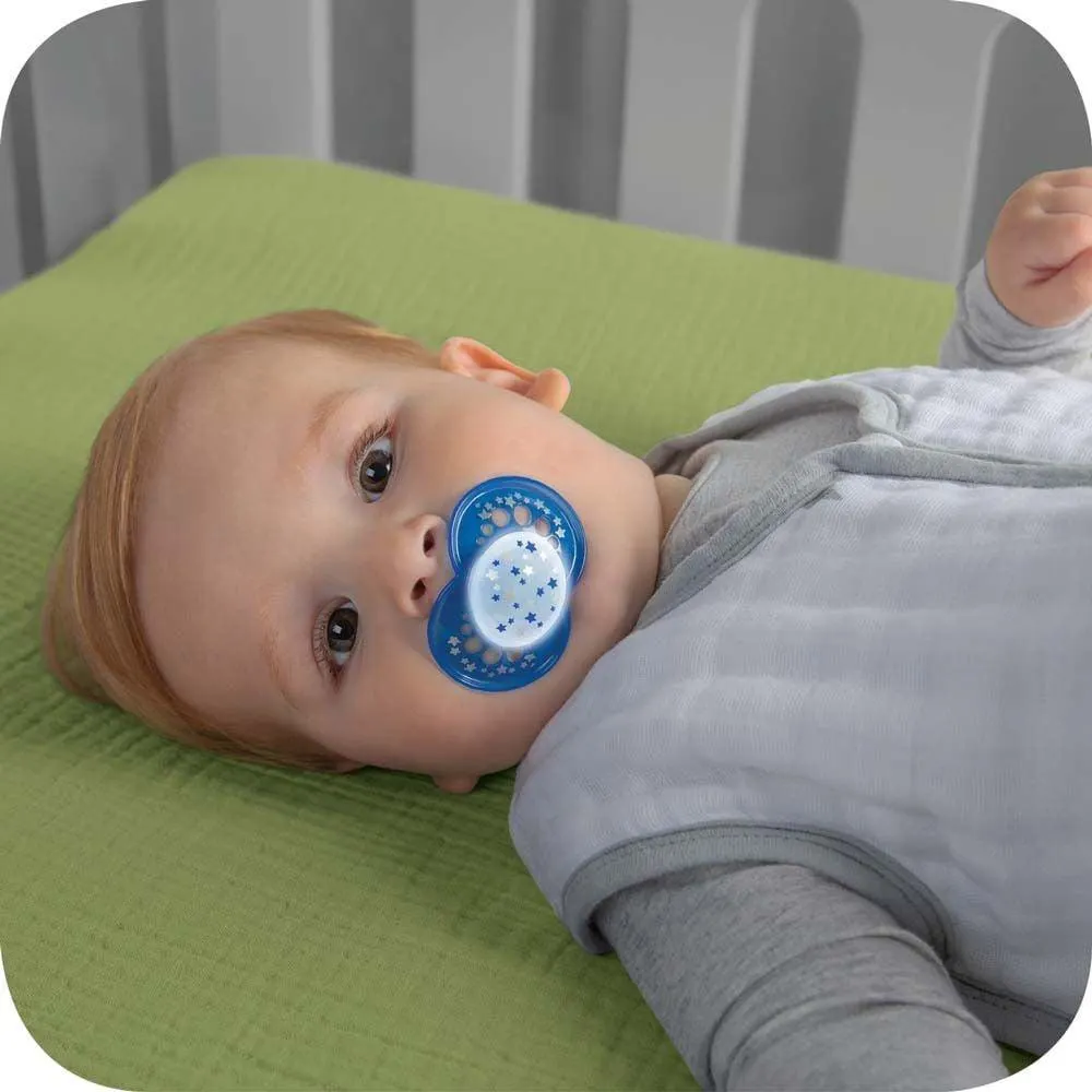 Chupete Entretencion Night 6M+ 2 Chupetes