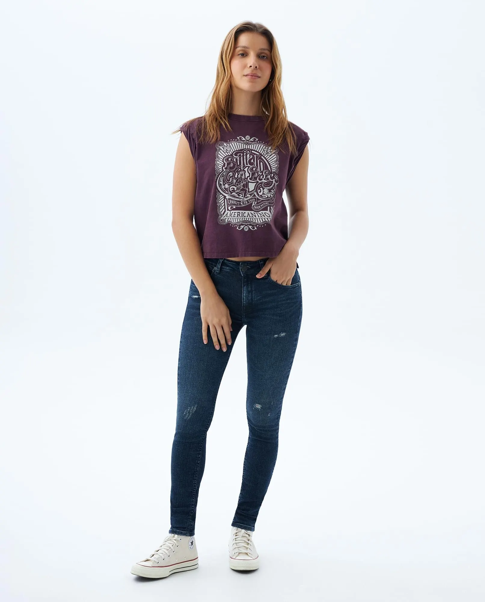 Jean Jegging cinco bolsillos para mujer