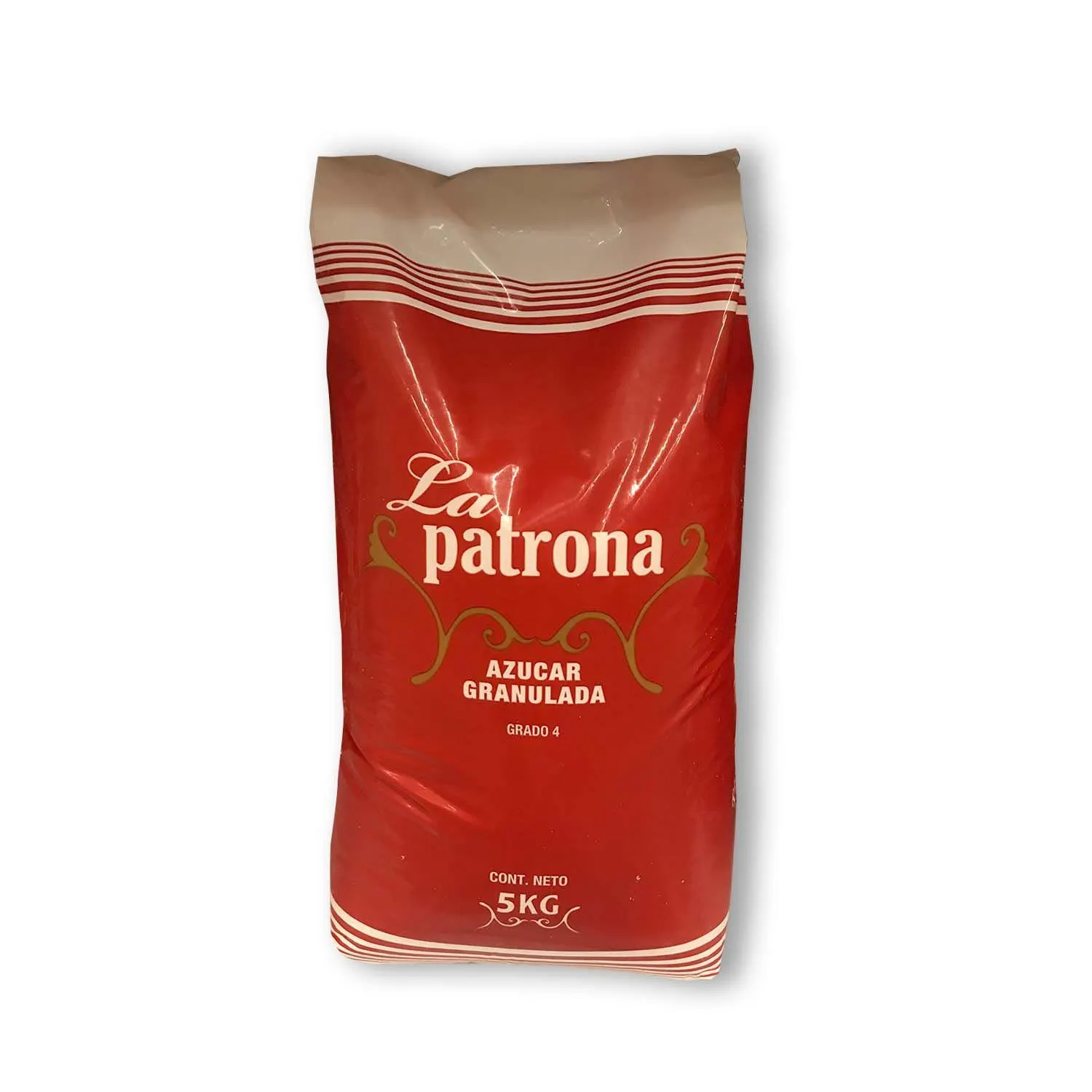 Azúcar Granulada La Patrona, 5Kg.