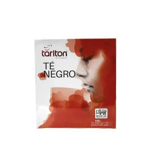 Te Negro Tarlton Face 100 Bol