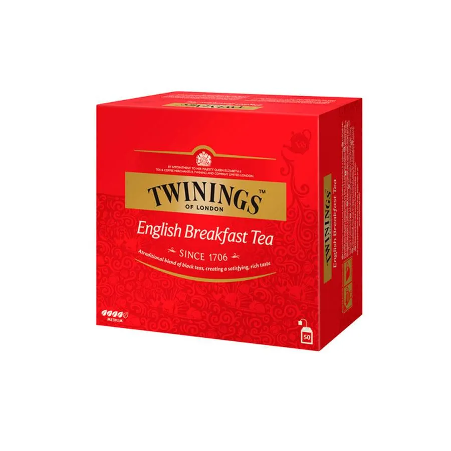 Té Twinings English Breakfast 50 Bls