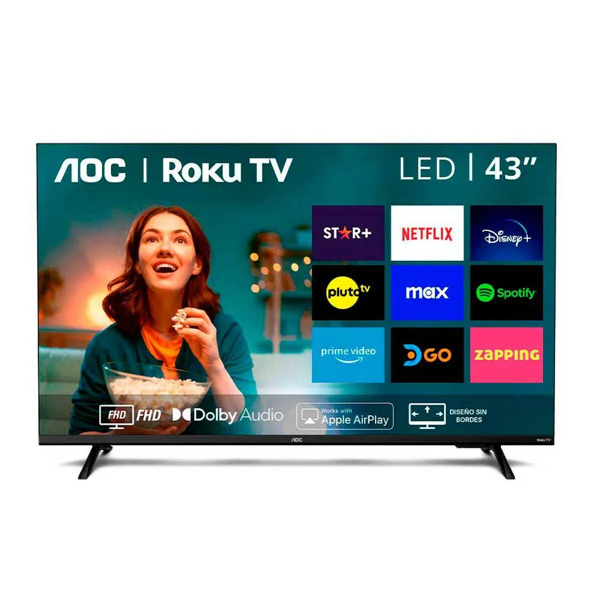 LED 43" AOC 43S5135 Smart TV Full HD