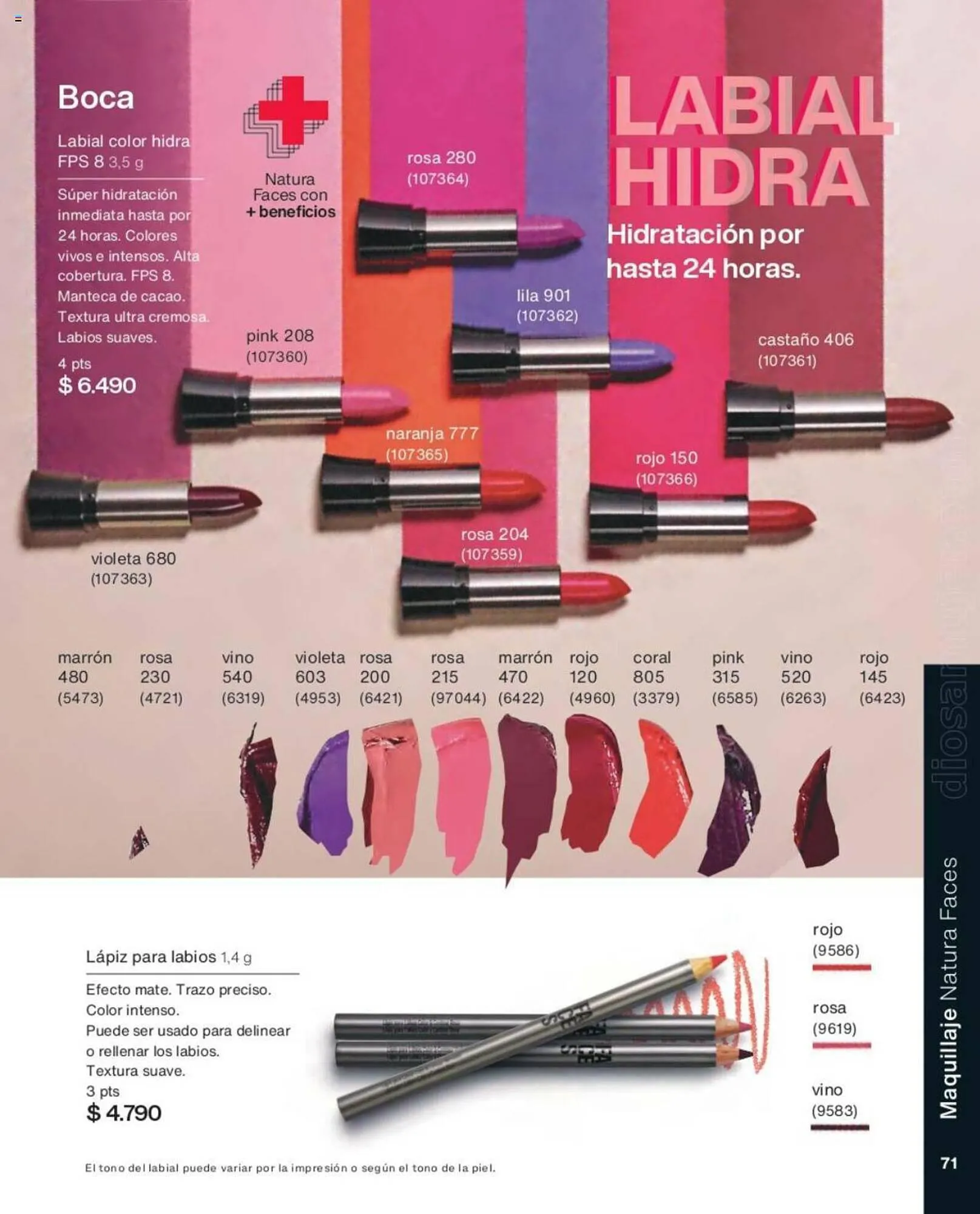 Catálogo de Catálogo Natura 1 de julio al 31 de octubre 2023 - Página 71