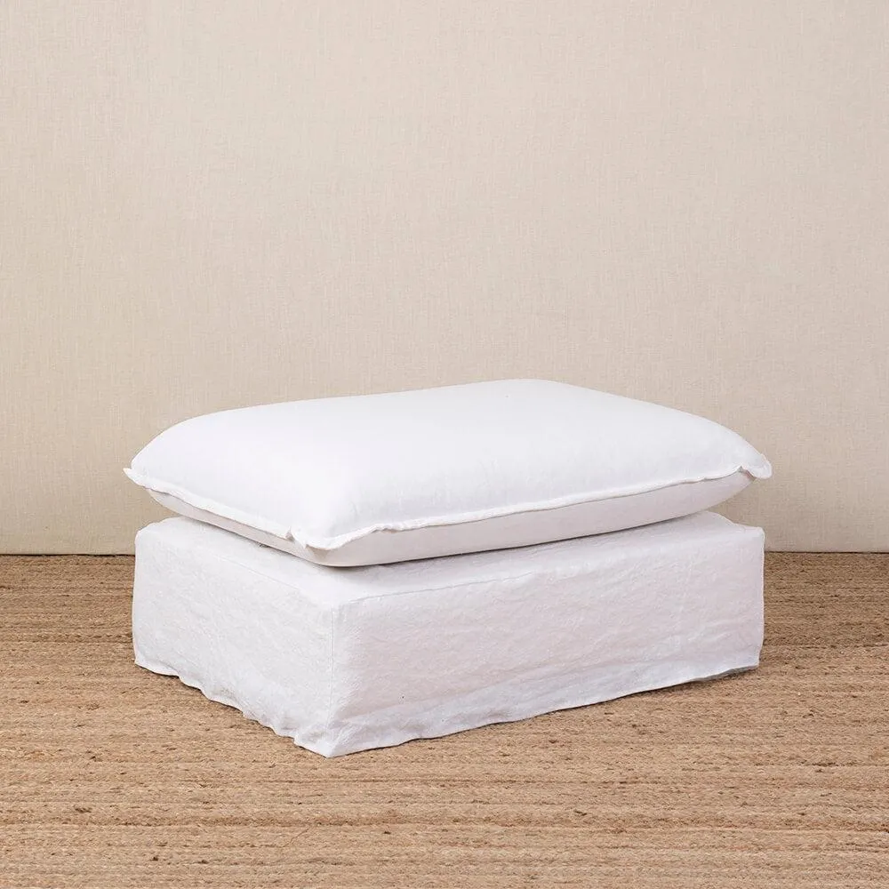 Pouff Dominga Lino Blanco