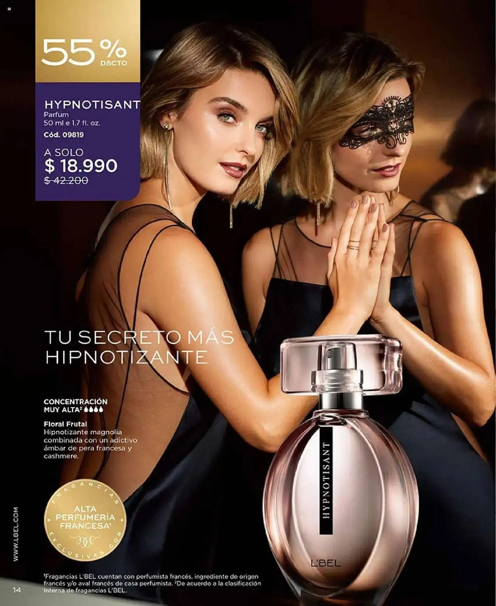 Catálogo de Catálogo L'Bel 29 de julio al 1 de septiembre 2025 - Página 14