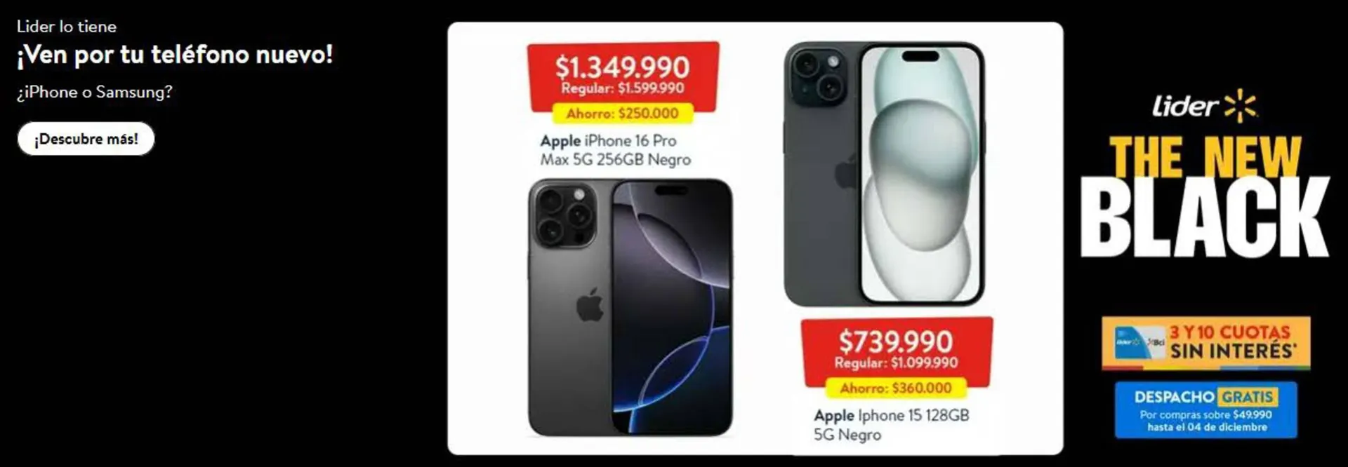 Catálogo de Catálogo Lider 27 de noviembre al 4 de diciembre 2024 - Página 1