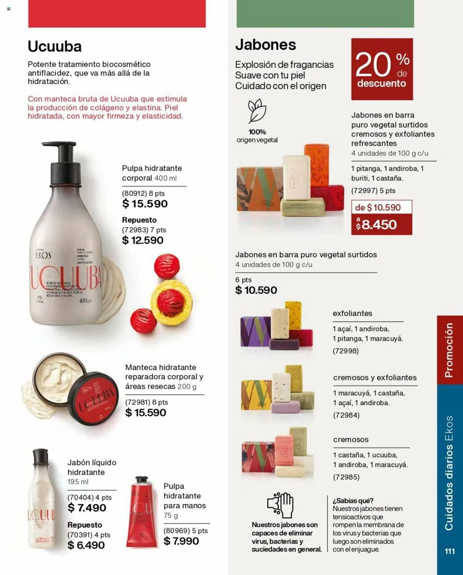 Catálogo de Catálogo Natura 1 de septiembre al 30 de septiembre 2023 - Página 111