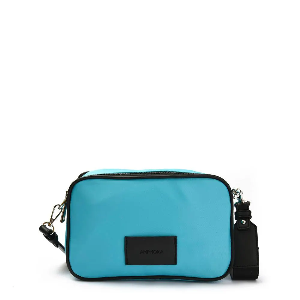 Frezzy bandolera turquesa