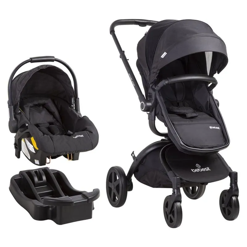 Coche Travel Deluxe 360 Black Premi Bebesit