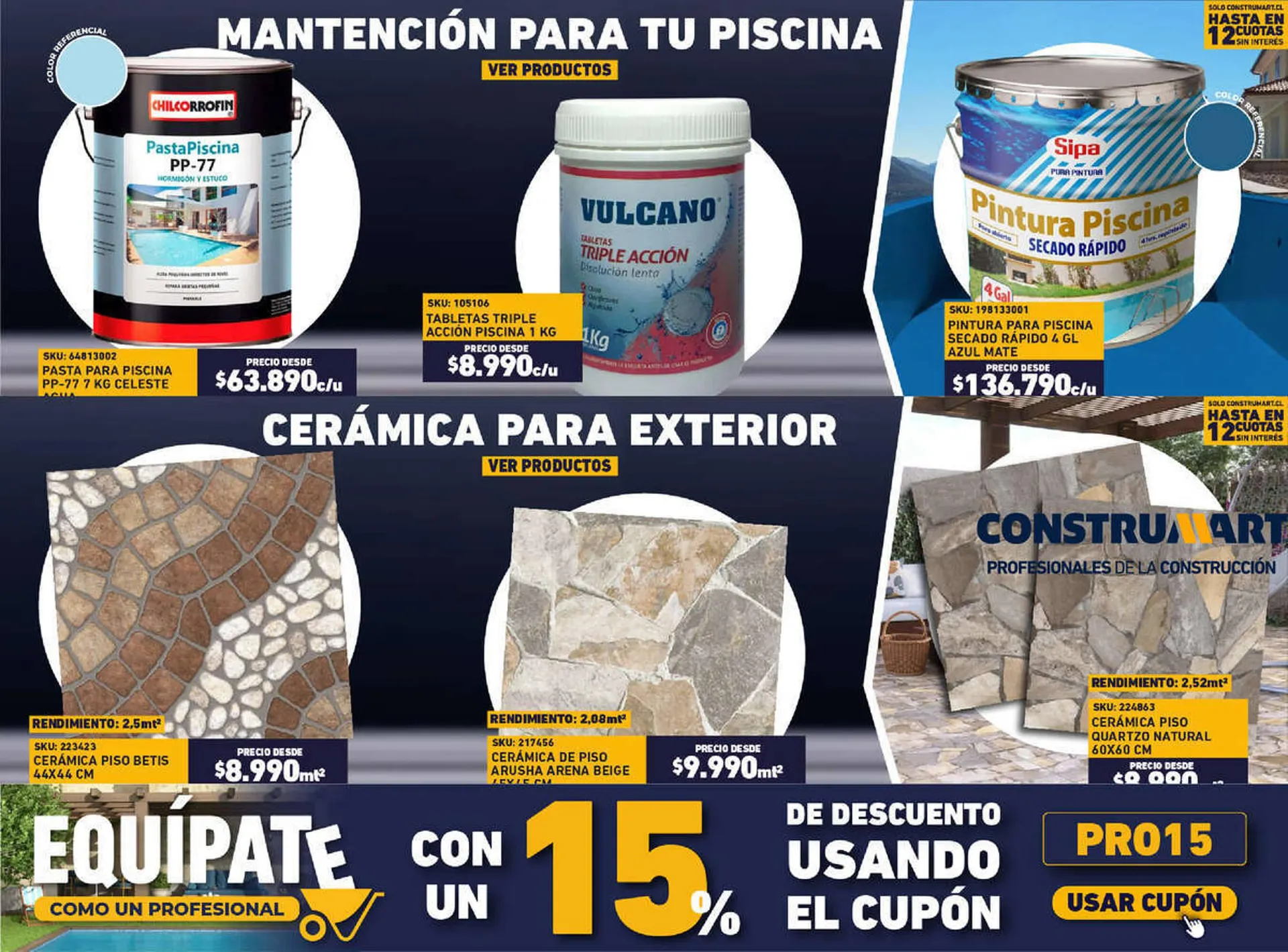 Catálogo de Catálogo Construmart 6 de noviembre al 20 de noviembre 2023 - Página 1