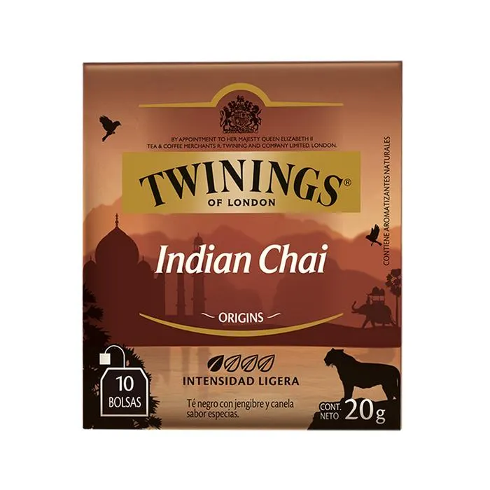 Té Twinings Indian Chai 10 Bolsas