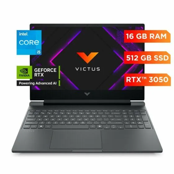 Notebook Gaming VICTUS 15-fa2014la, Intel Core i5, 16 GB, 512 GB SSD, 15.6, FHD Windows 11 Home