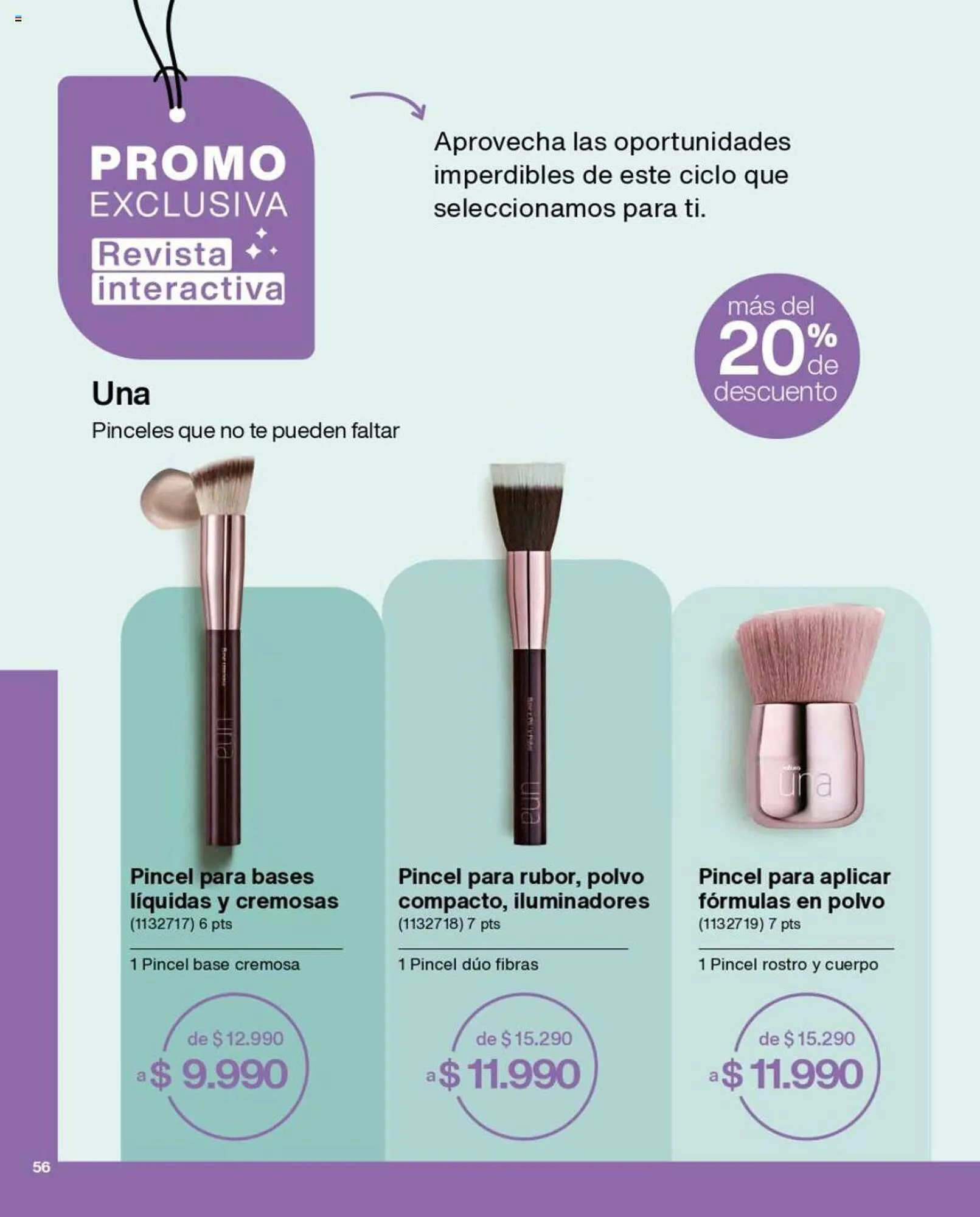 Catálogo de Catálogo Natura 1 de septiembre al 30 de septiembre 2023 - Página 56