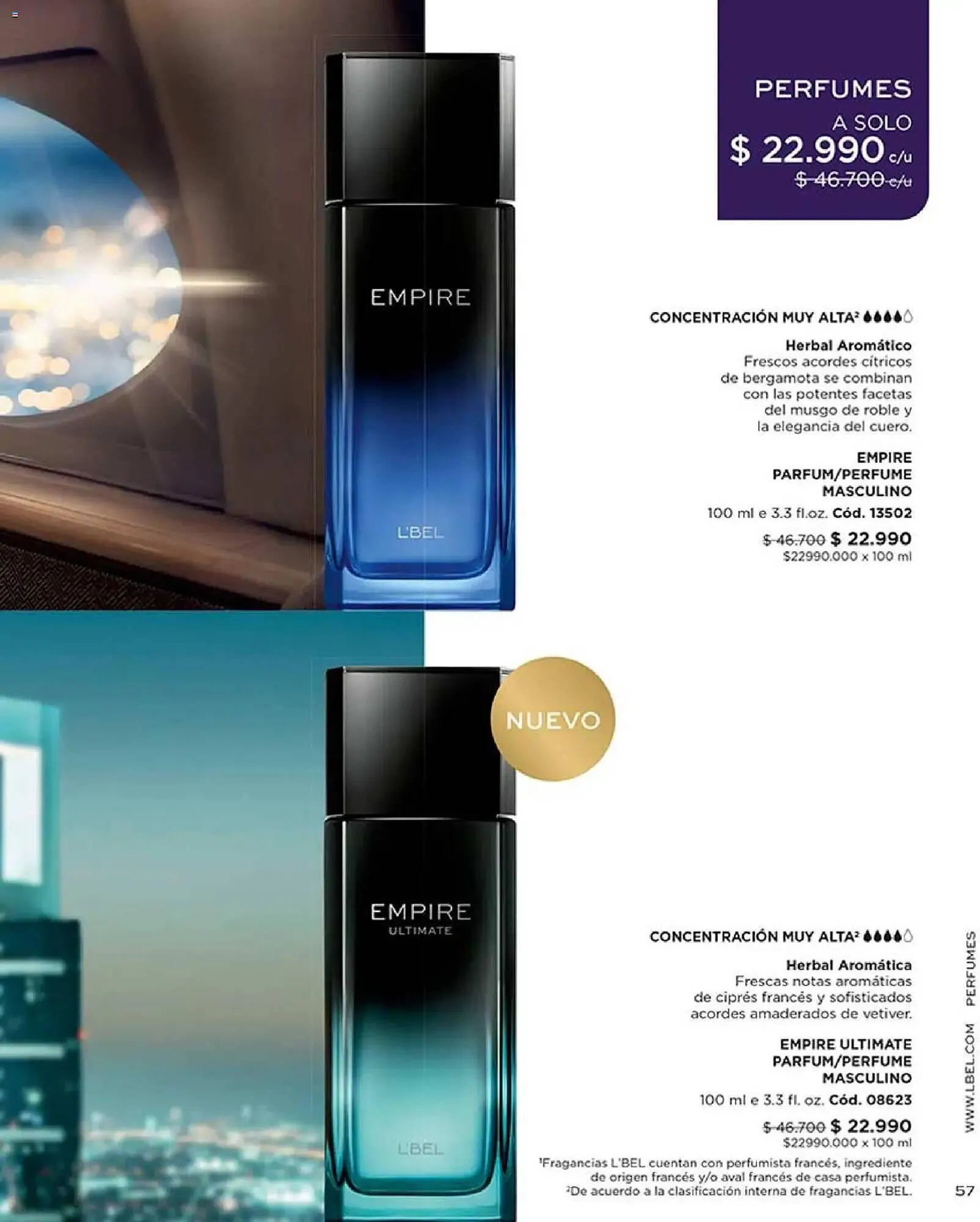 Catálogo de Catálogo L'Bel 18 de marzo al 31 de mayo 2026 - Página 57