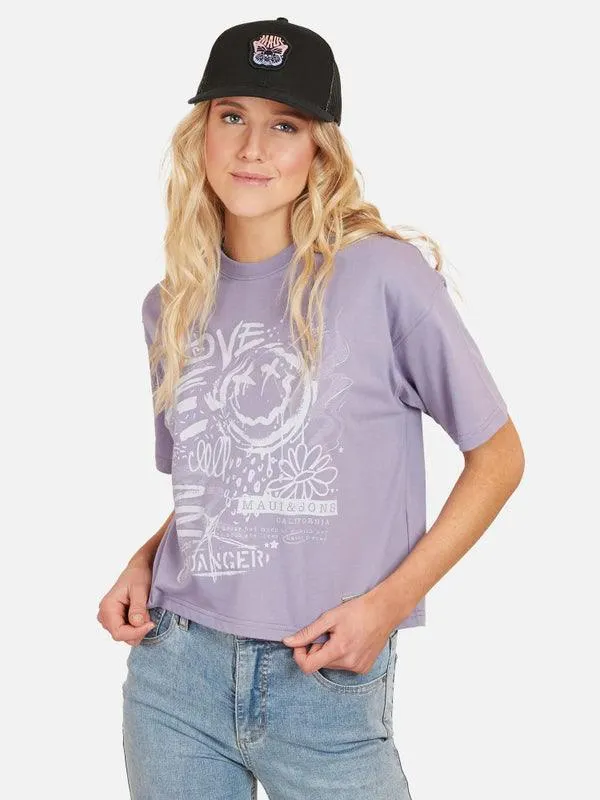 POLERA SMILE GRAFFITI