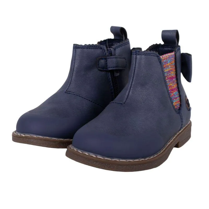 Botin Bebe Niña Azul