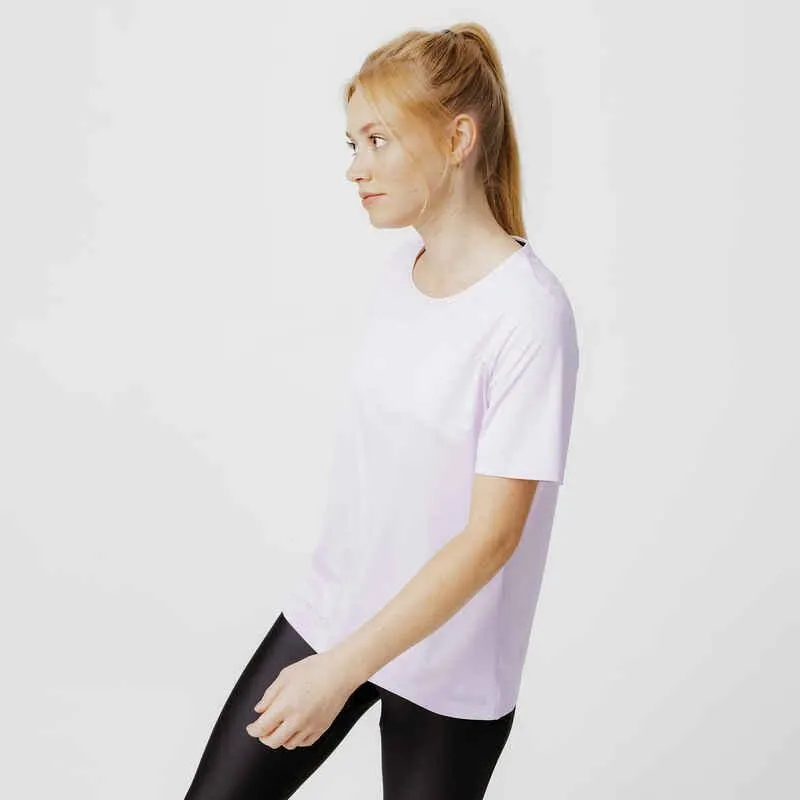POLERA RUNNING MUJER DRY+ LILA