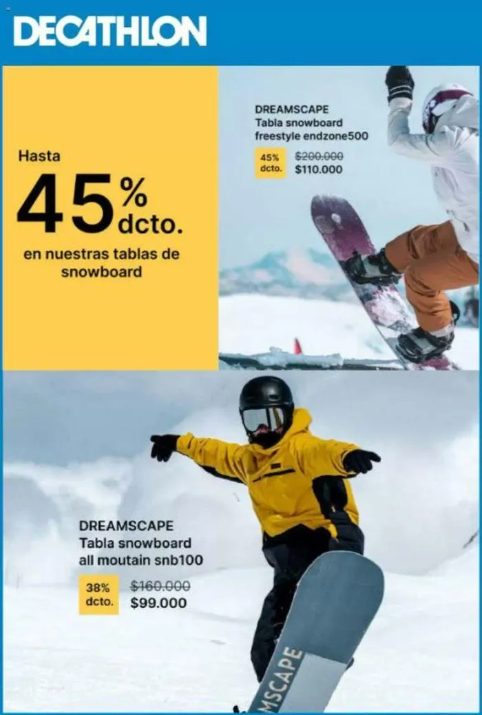 Catálogo de Catálogo Decathlon , hasta 45% dcto ! 7 de junio al 3 de julio 2024 - Página 1