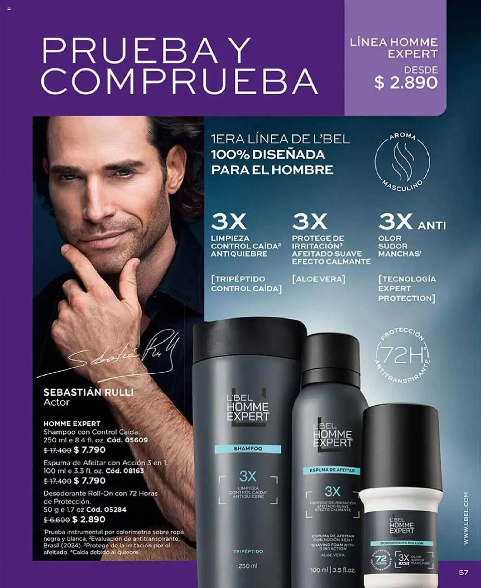 Catálogo de Catálogo L'Bel 29 de julio al 1 de septiembre 2025 - Página 57