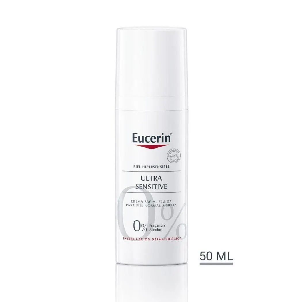 Eucerin Crema Facial Fluida Ultrasensitive 50ml
