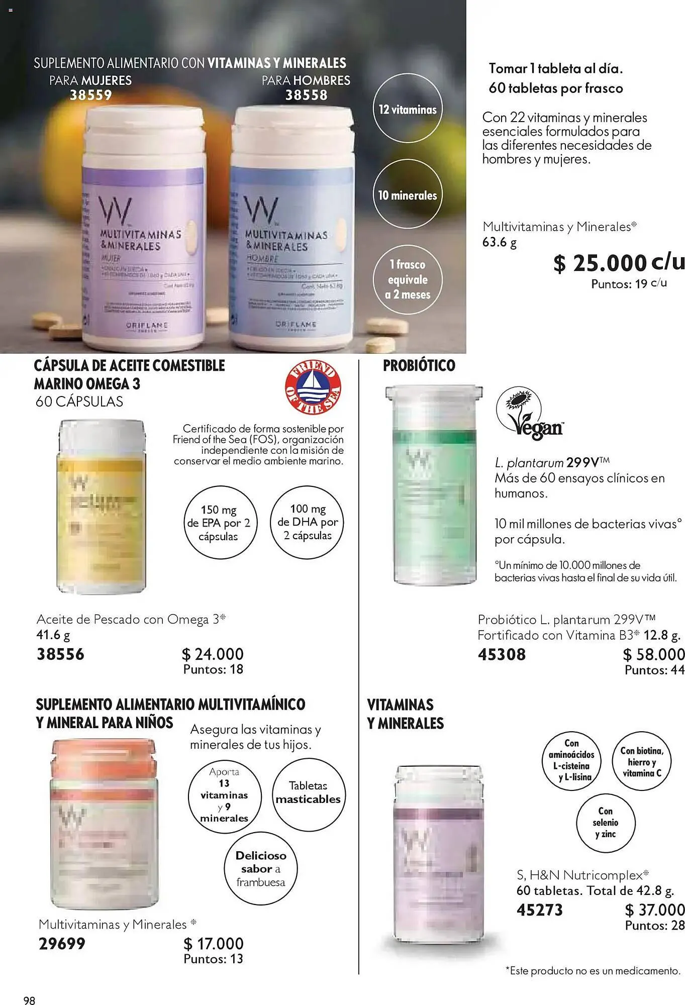 Catálogo de Catálogo Oriflame 18 de noviembre al 31 de diciembre 2025 - Página 98