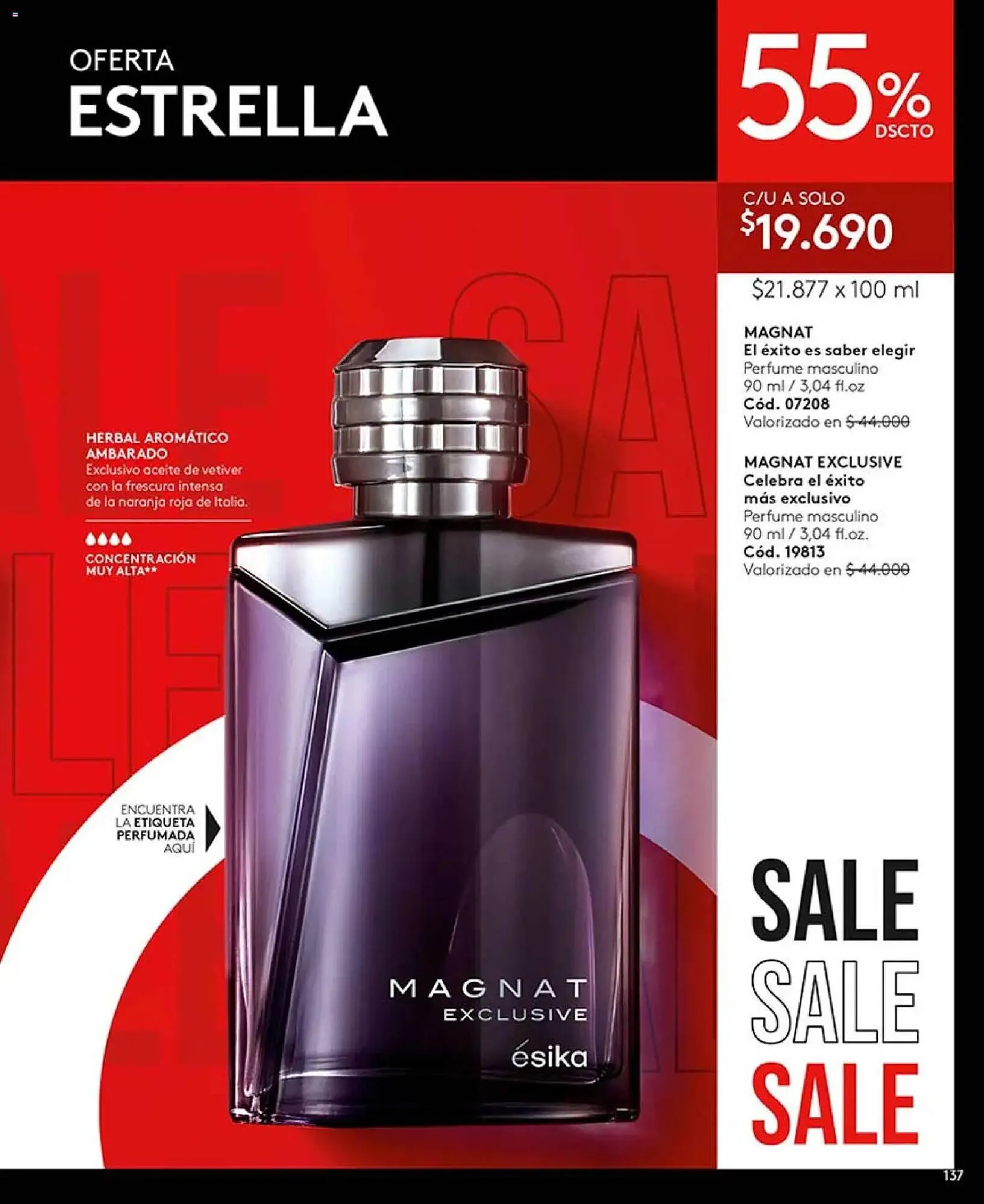 Catálogo de Catálogo Ésika 30 de abril al 16 de mayo 2026 - Página 137