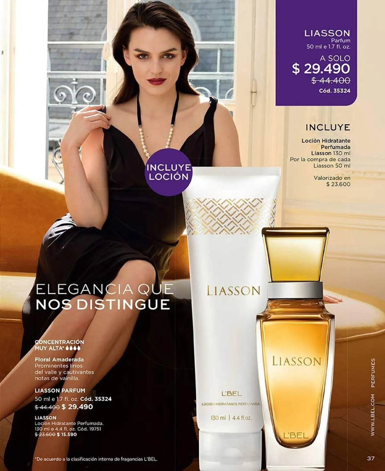 Catálogo de Catálogo L'Bel 12 de febrero al 31 de marzo 2025 - Página 37