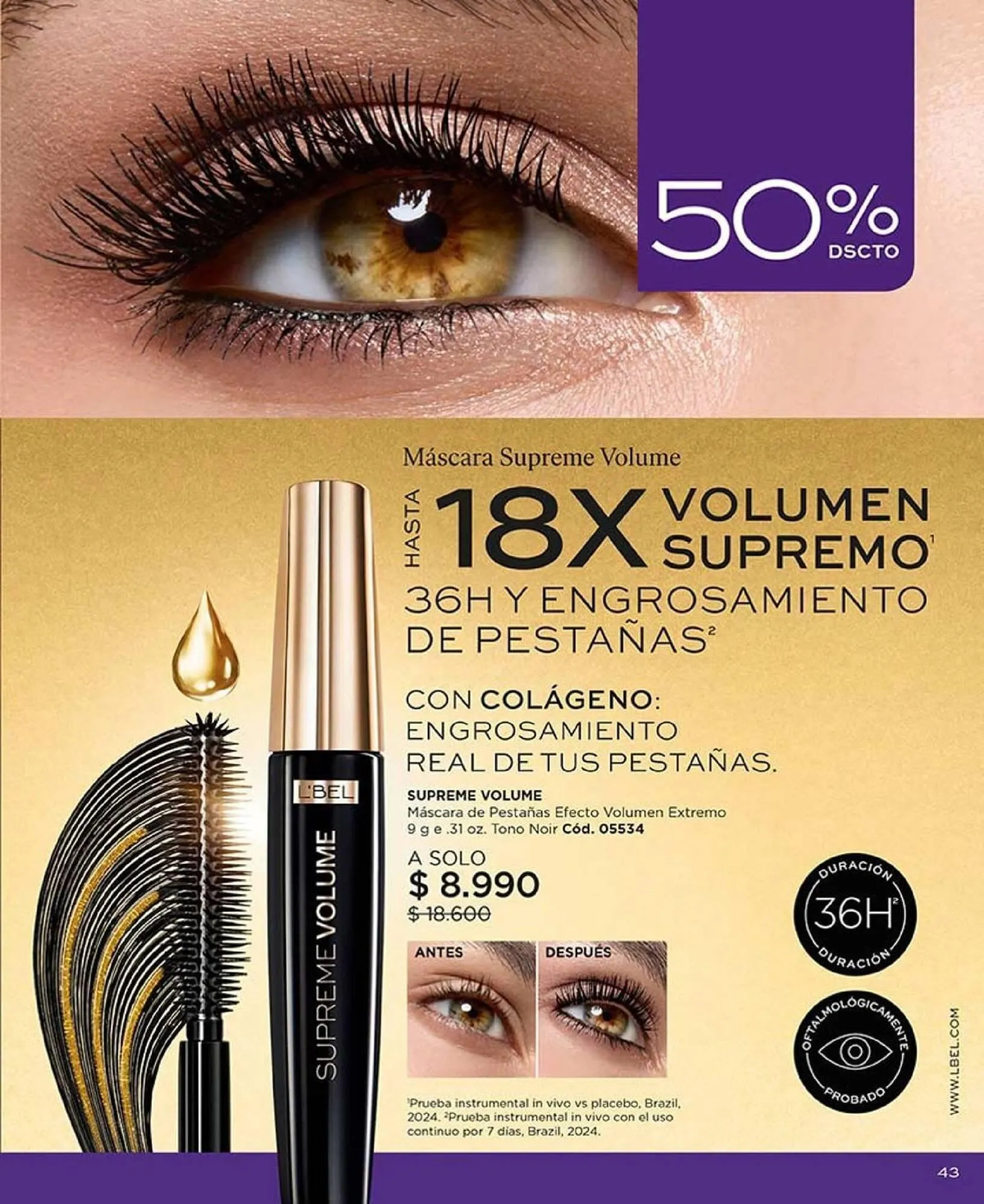 Catálogo de Catálogo L'Bel 10 de julio al 31 de diciembre 2025 - Página 43