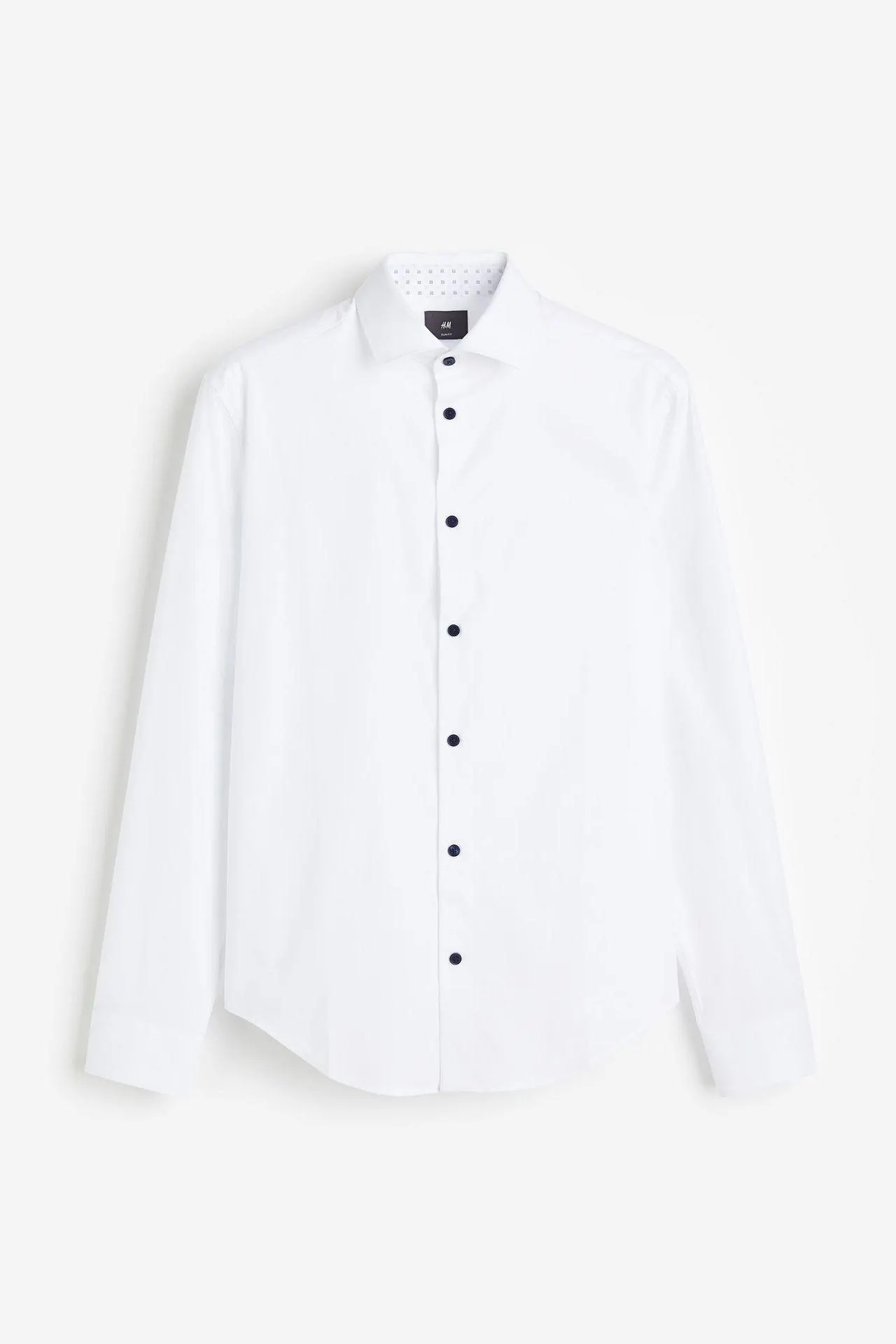 Camisa en algodón premium Slim Fit