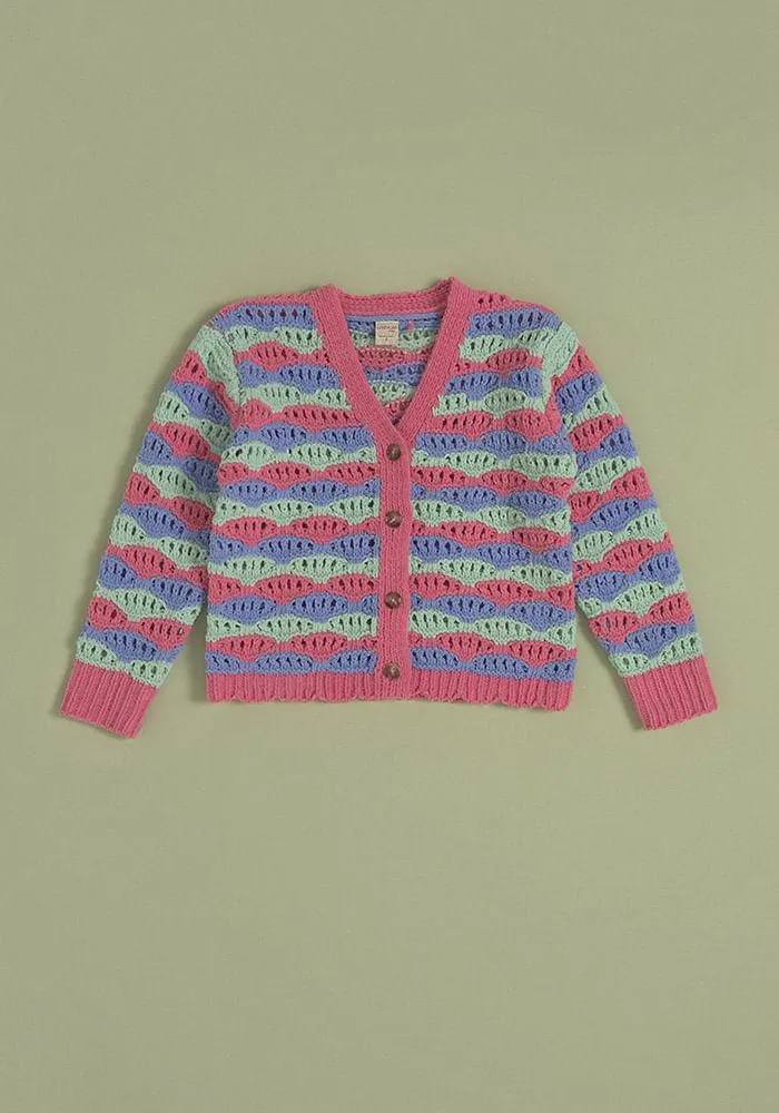 Chaleco Diseño Tipo Crochet