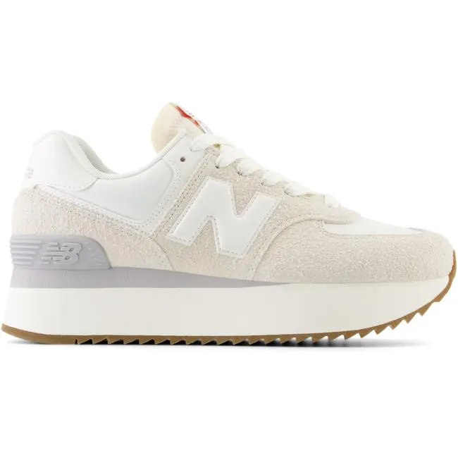 Zapatillas Urbanas Mujer New Balance 574 + Blanca