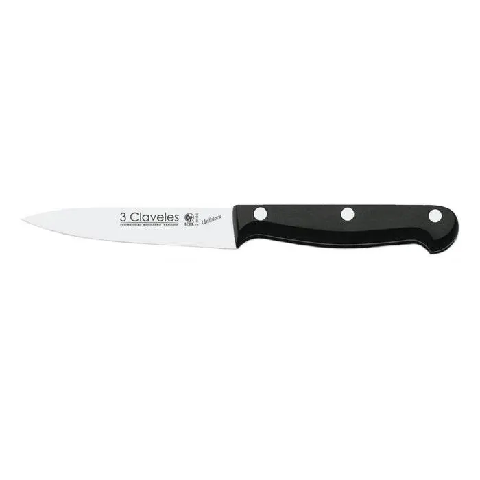 TRES CLAVELES CUCHILLO UNIBL. 10 CM 1150