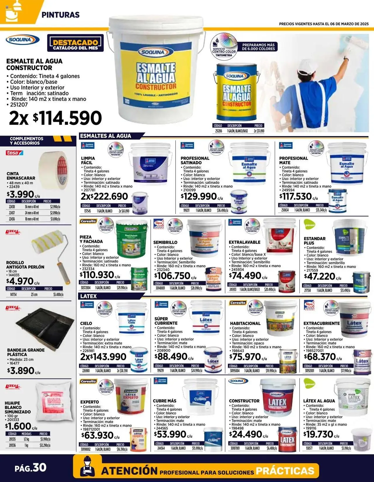 Catálogo de Construmart ofertas 1 de marzo al 31 de marzo 2025 - Página 30