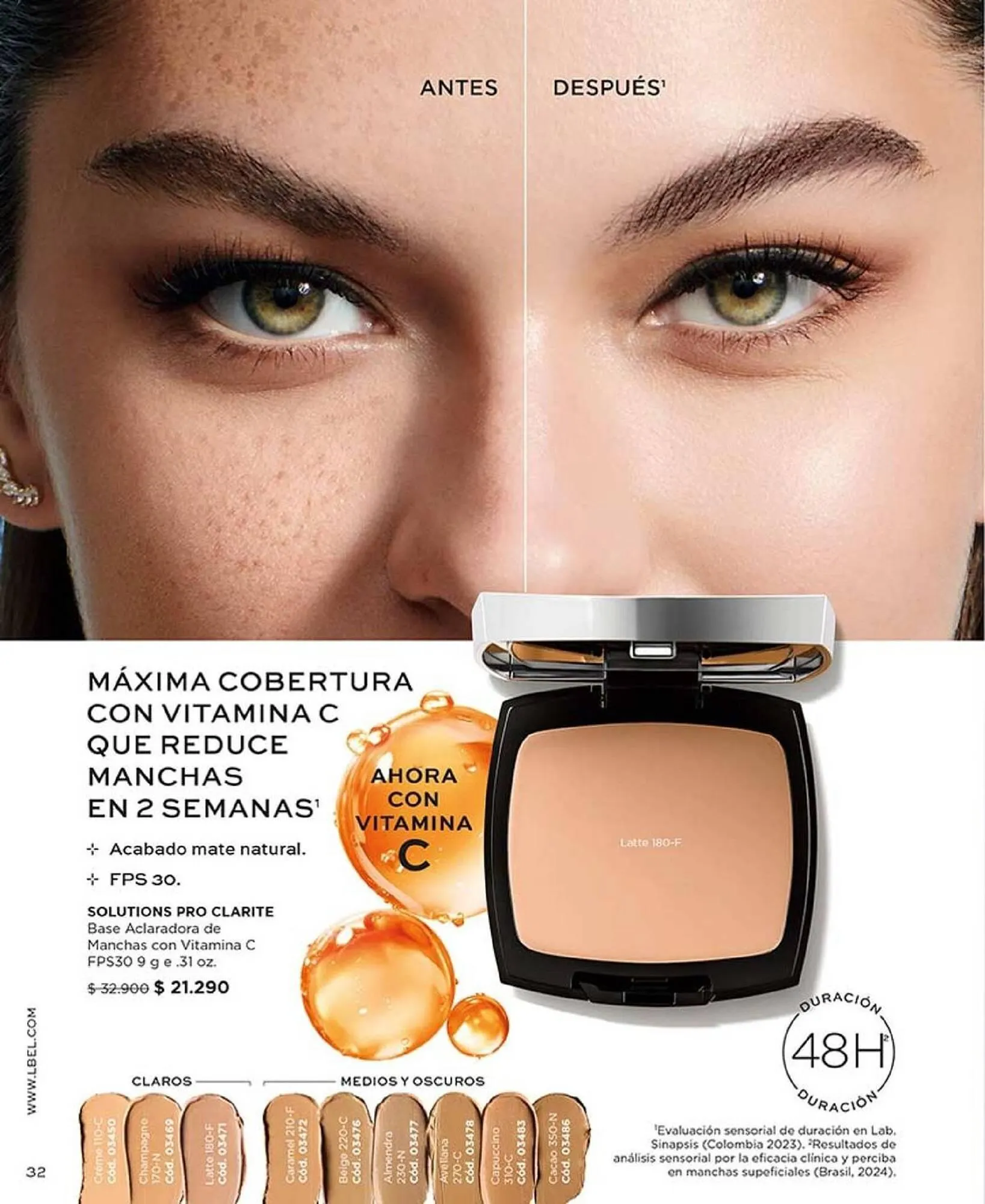 Catálogo de Catálogo L'Bel 28 de mayo al 30 de junio 2025 - Página 32