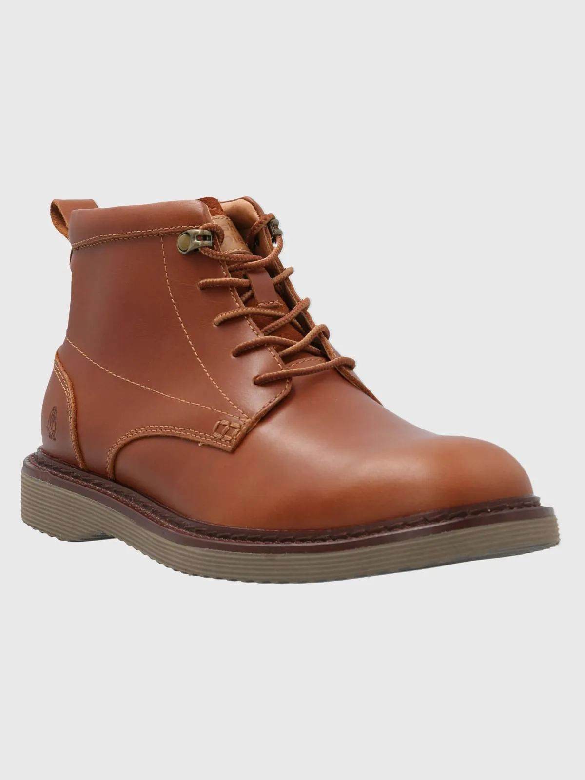 Botin Cuero Hombre Philippo Café Hush Puppies