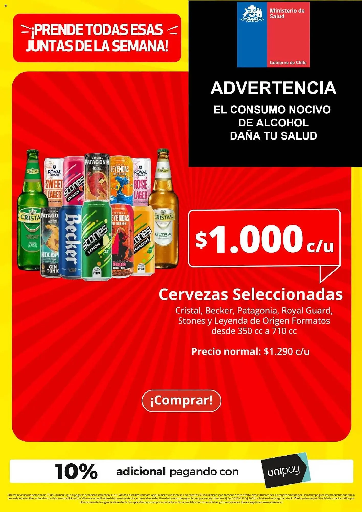 Catálogo de Catálogo Unimarc 15 de abril al 13 de mayo 2026 - Página 12