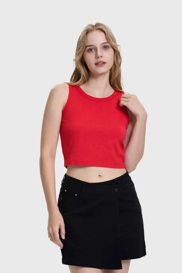 Polera mujer sudadera rojo